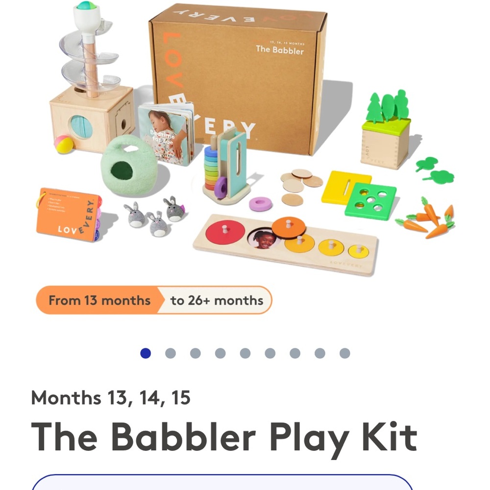 GUC Lovevery “The Babbler” Play Kit